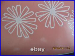 045 Pink Daisy Pyrex Very Nice Condition