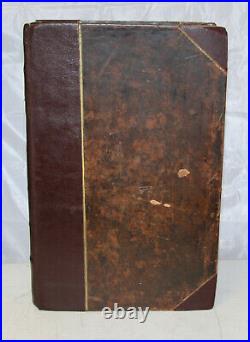 1790 HUGE antique Holy Bible 15 3/4 tall Previous restoration Very nice