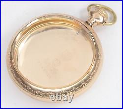 18 Size Pocket Watch Case Gold Filled 50 grams Very Nice MF191