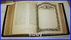 1879 Antique Family Holy Bible VERY NICE
