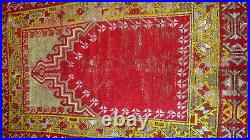 1880-1890 antique turkish prayer rug very nice colors ++++++++++