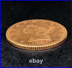 1880 $5 Liberty Head Gold Half Eagle Very Nice Investment Coin Old Antique Au