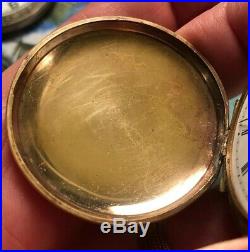 1893 Elgin Grade 114 16s 20 Yr GF Pocket Watch 3-Hinge Hunter Case Very Nice