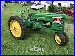 1941 John Deere H Antique Tractor NO RESERVE Very Nice Lightly Used
