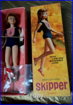 1964 Titian Skipper Bendable Leg Doll In Original Box Very Nice Rare
