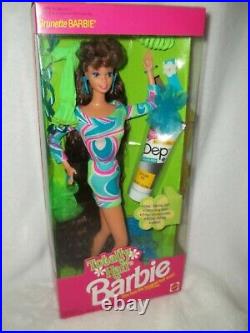 1991 Rare Vintage Totally Hair Brunette Barbie #1117 Priced To Sell. Very Nice