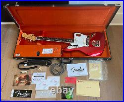 2012 Fender Jaguar 65 AVRI American Vintage Candle Apple Red Very Nice WithHSC