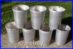 30 Aluminum Sap Buckets Maple Syrup Bucket VERY NICE