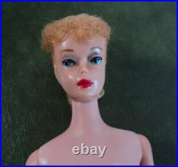 #5 Blonde Barbie Pony Tail Redone Very Nice 1960's Vintage