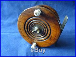 A Very Nice Early Vintage Victorian Wooden Nottingham Reel