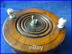 A Very Nice Early Vintage Victorian Wooden Nottingham Reel