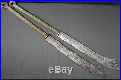 A very nice pair of Vietnamese truong dao sabres 19th century early 20th