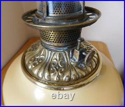 ANTIQUE 1890's CONSOLIDATED JUMBO OIL LAMP GWTW GONE WITH THE WIND VERY NICE