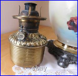 ANTIQUE 1890's CONSOLIDATED JUMBO OIL LAMP GWTW GONE WITH THE WIND VERY NICE