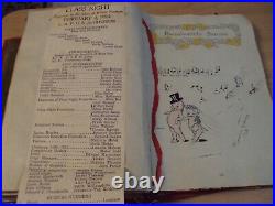 ANTIQUE 1911-14'POLYTECHNIC High School' SCRAPBOOKLos AngelesVERY NICE(J)