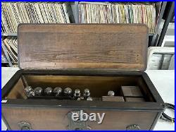 ANTIQUE 1920s RCA RADIOLA 60 Super Heterodyne Very Nice Complete Tube Radio READ