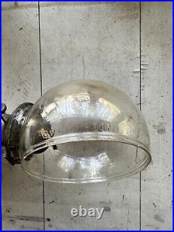 ANTIQUE ANGLE LAMP CO. WALL MOUNT OIL LAMP- COMPLETE-ANTIQUE LIGHTING-Very NICE