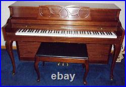 ANTIQUE VINTAGE KIMBALL BABY GRAND PIANO WithBENCH VERY NICE