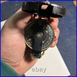 ANTIQUE W. & L. E. GURLEY COMPASS MADE IN TROY NY USA WWII ERA RARE! Very Nice