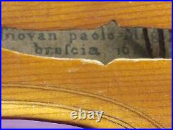 ANTIQUE WORKING GIOVAN PAOLO MAGGINI BRESCIAL 1613 VIOLIN COPY VERY NICE! 1800s