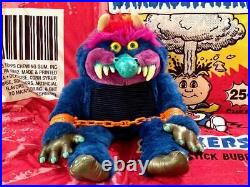 AWESOME RARE VINTAGE 1985 MY PET MONSTER With HANDCUFFS SHACKLES AMTOY VERY NICE