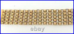 Antique 14 K Gold Watch Chain Fob Fancy Link Very Nice! 16.2 Grams