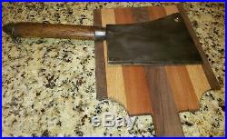 Antique #2 Meat Cleaver Butcher KNIFE / Hog splitter in VGC very nice Heavy