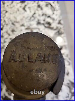 Antique ADLAKE Lantern Lamp Light (SEE PICTURES). VERY NICE PIECE OF HISTORY