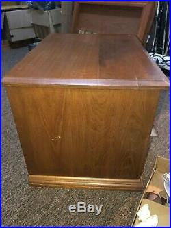 Antique Belding's Silk Thread Spool Cabinet Rare Very Nice With Contents L@@k