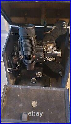 Antique Bell & Howell Filmo Projector 57 With Original Case Power Cord Very Nice