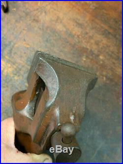 Antique Bench Vice Stanley Victor 746 NEW BRITAIN USA Very Nice