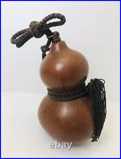 Antique Chinese Natural Double Gourd Flagon, Very Nice shape