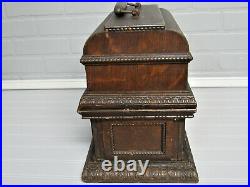 Antique Columbia Graphophone Deluxe Oak Case 1902 Model AO Case Only Very Nice