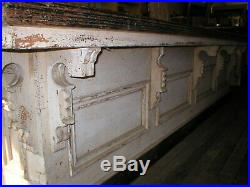 Antique Country General Store Counter 12' 3 Lg. 30 Deep, Very Nice Fancy
