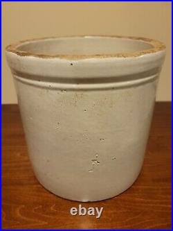 Antique EAGLE #2 Stoneware Crock Salt Glaze Vintage 2 Gallon VERY RARE & NICE