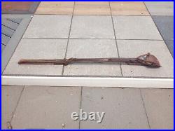 Antique F. E. Kohler Co. Post Hole Digger 5 Ft. 1800's Canton, OH, Very Nice