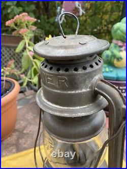 Antique Feuerhand Germany No. 260 Nier Oil Lantern VERY NICE