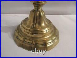 Antique French Brass Candlestick #1- Very Nice