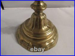 Antique French Brass Candlestick #1- Very Nice