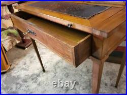 Antique French Ladys Writing Desk Small Desk Very Nice