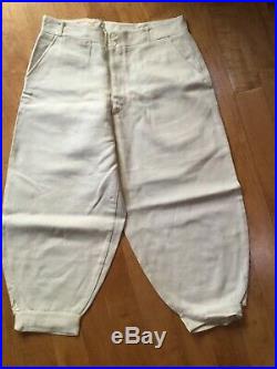 Antique Golf Men's Knickers & Vest Linen Finchley 5th Ave NY Very Nice