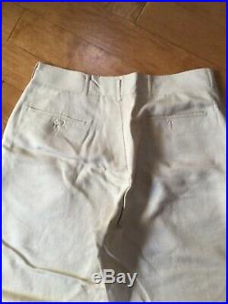 Antique Golf Men's Knickers & Vest Linen Finchley 5th Ave NY Very Nice