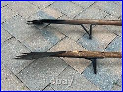 Antique Hay Cutters /Knife -Primitive Farm Tools 44 Long by 9 Wide Very Nice