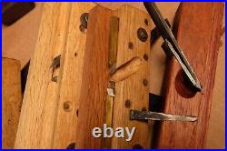 Antique JAPANESE WOOD PLANE KANNA 10pc. Lot + Extras Very Nice Woodworking Tools