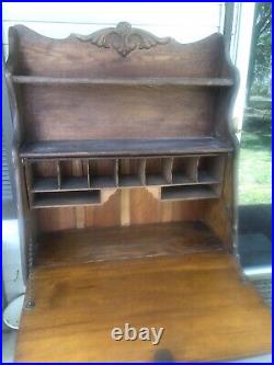 Antique Ladies Secretary Desk! Fully functional and very nice