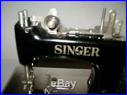 Antique Original Mini Singer Sewing Machine Cast Iron Very Nice