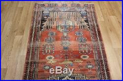 Antique Persian Heriz Hand Made runner rug, with very nice old colour 260 x 95cm
