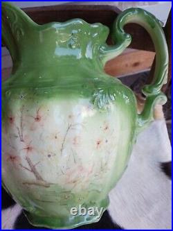 Antique Porcelian Pitcher Marked Very Nice