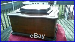 Antique REGINA REGINAPHONE Music Box -Very Nice- 24 Discs included- Make Offer
