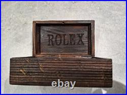 Antique Rolex Watch Box! VERY NICE AND RARE! Biel, Switzerland 1944th HOT